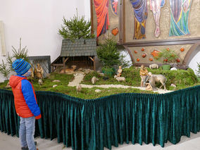 Familiengottesdienst zum 1. Advent (Foto: Karl-Franz Thiede)